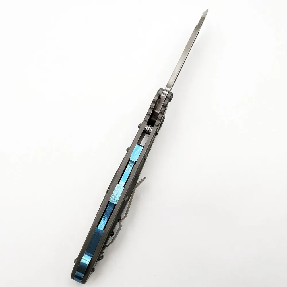 JSSQ Delta тактический складной нож D2 лезвие титановая ручка для выживания на открытом воздухе для дайвинга карманные ножи для кемпинга охоты складной нож Военный Инструмент