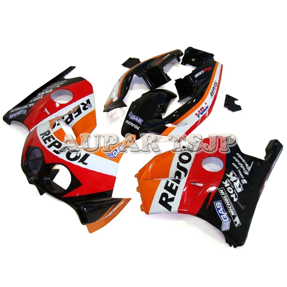 Для Honda CBR250RR MC22 1990 1991 1992 1993 1994 литья под давлением мотоцикл Repsol оранжевый черный рамы кузова