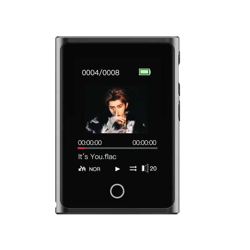 RUIZU M2 Bluetooth MP3-плеер 2 дюймов полный сенсорный экран портативный аудио музыкальный плеер с fm-радио запись электронная книга видео плеер