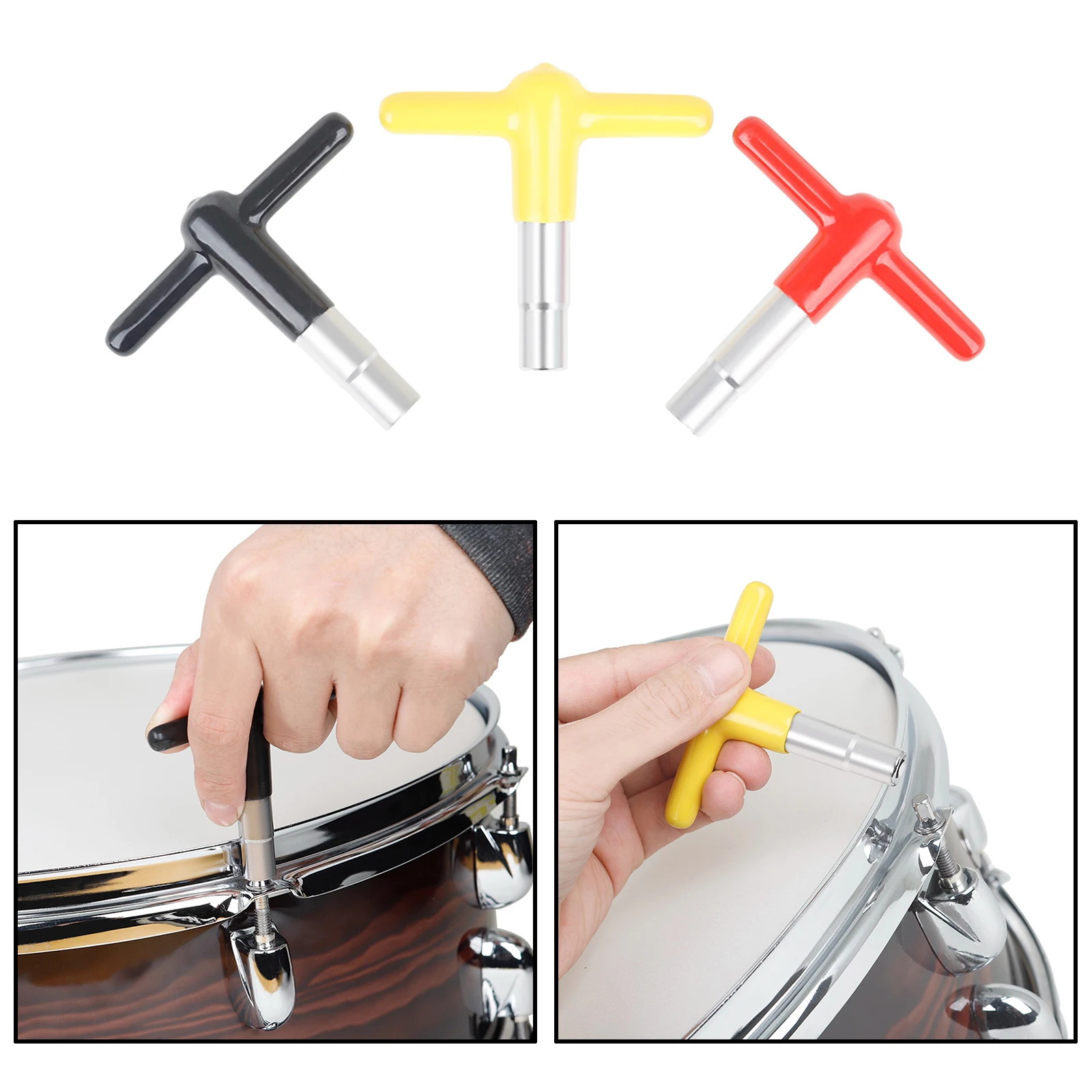 Metal Drum Tuning Key Tuner Solid Square Accessories Parts for Drum Lovers