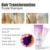Profissional Purple Shampoo & No Yellow Mask for Blonde Hair Color Treatment Restore Brass Off Strength Conditioning Hair Care