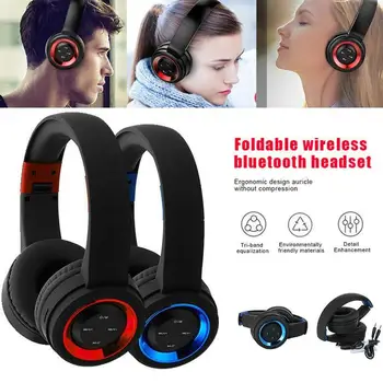 

TR905 Wireless Foldable Bluetooth Headphone Sport Headset Support TF FM radio for iPhone Xiaomi Computer Headphone with MIC