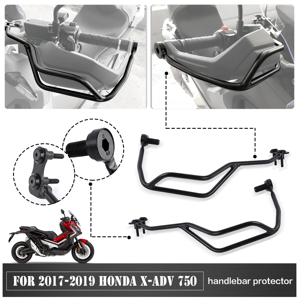 

XADV750 17 18 Handlebar Hand Guard Windproof Handle Frame Fall Protector for Honda X-ADV 750 XADV 750 XADV750 2017 2018 2019