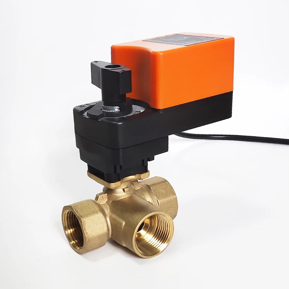 11/2'' Mixing Valve, Ac/dc 24v Modulating Valve 420ma 010v 32mm Three