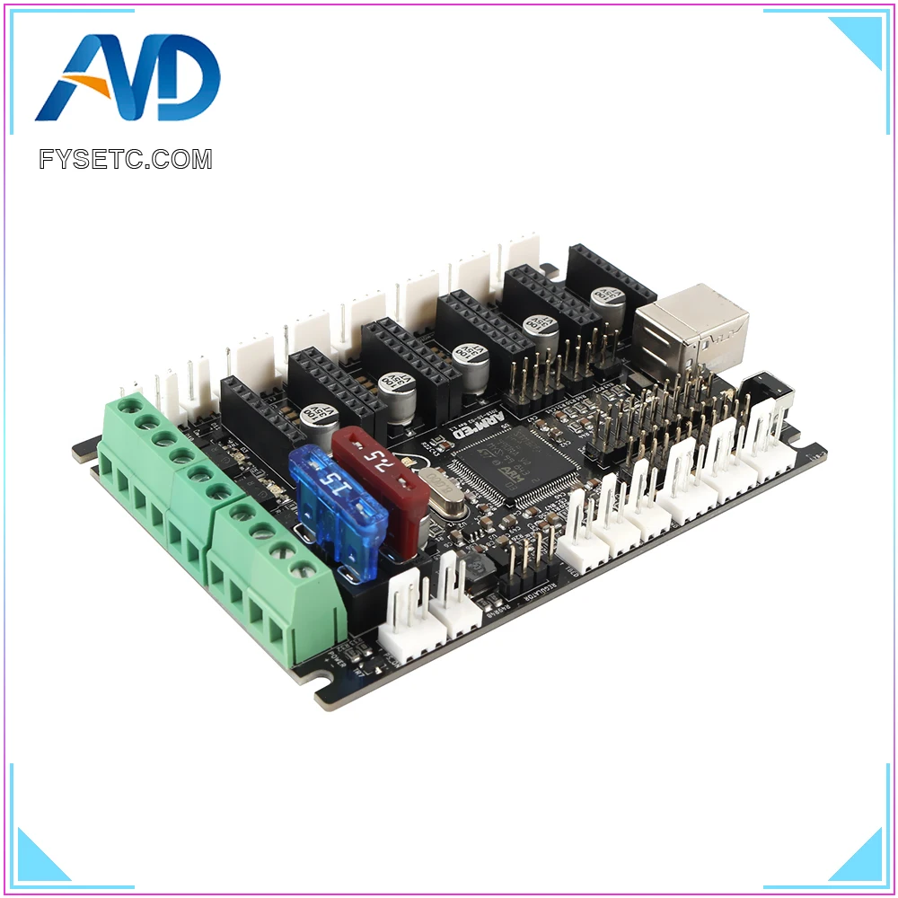 Armed V1.1 32bit Board With I2C SPI and UART Extension Ports Support TMC2130 SPI Dual Power Inputs 3D Printer Control Board