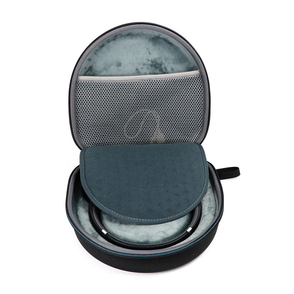 Anti Scratch Protable Organizer Durable Round Protective Carrying Travel With Zipper Headphones Case Hard EVA For Sony WH CH700N