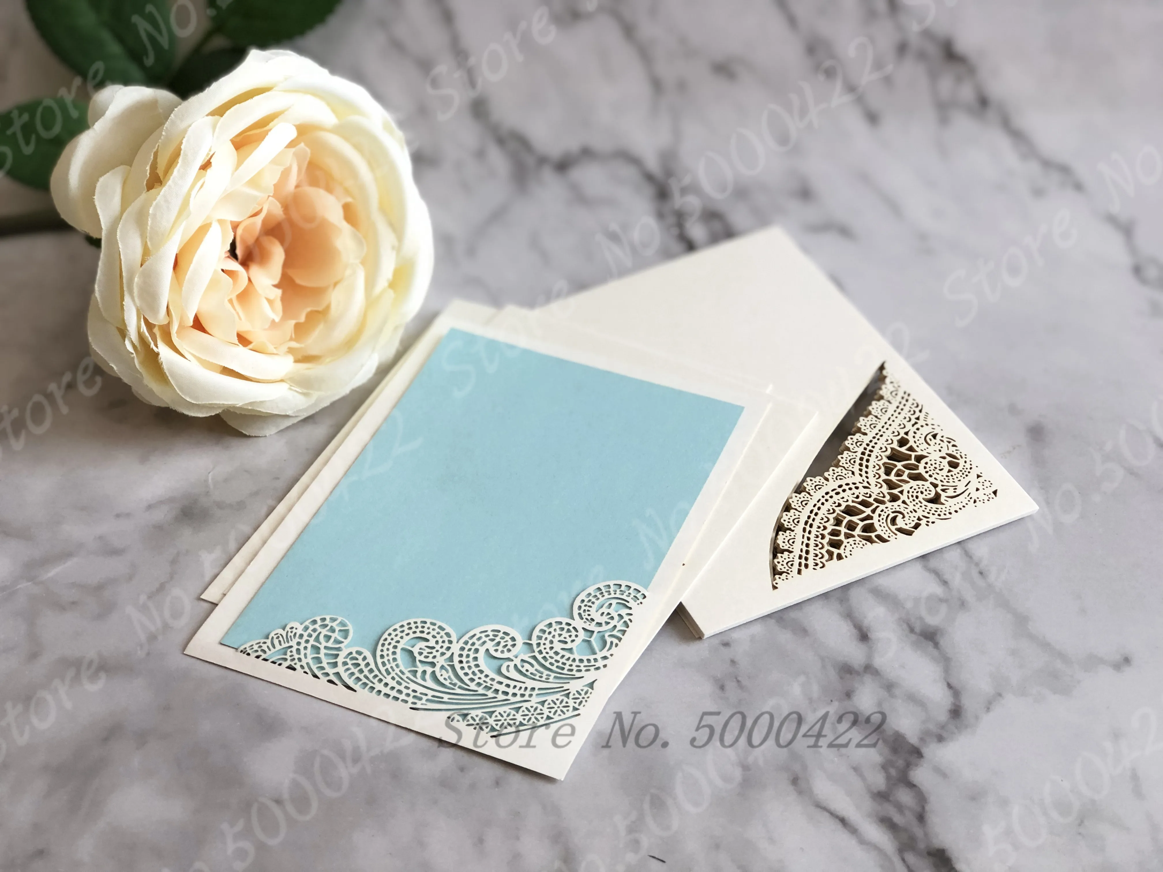 50pcs RSVP Cards Set Laser Cut Wedding Invitation Greeting Card Customize Business Decor Party Banquet Reply Supplies | Дом и сад