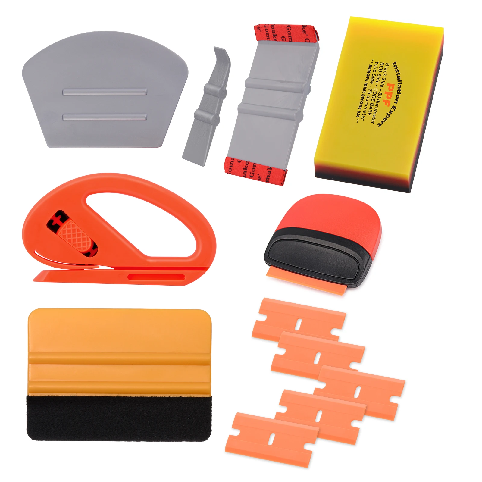 Ehdis Car Foil Film Installation Tool Kit Vinyl Wrap Sticker Razor