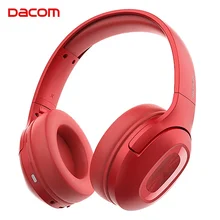Dacom HF002 Bluetooth 5,0 беспроводные наушники над ушами наушники двойные драйверы Bulit-in 1200 мАч батарея стерео гарнитура с микрофоном