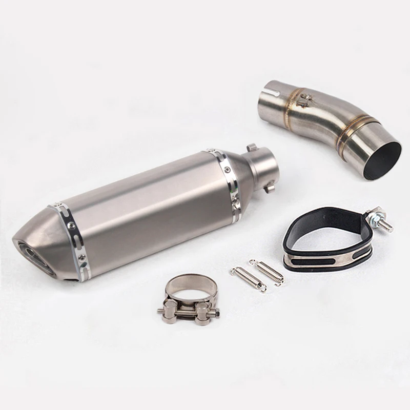 For Kawasaki Z400 Ninja400 250 2017-2020 Motorcycle Exhaust Muffler Pipe with Silencer Mid Link Pipe Stainless Steel System - Image 5