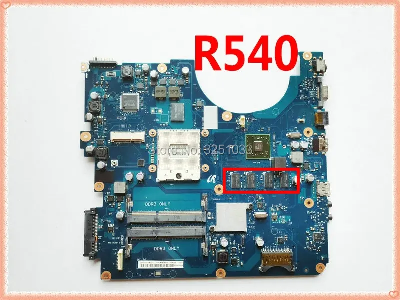 BA41 01351A 01352A 01353A BA92 07470A для samsung 07470B R540 материнская плата ноутбука HM55 ATI HD4500