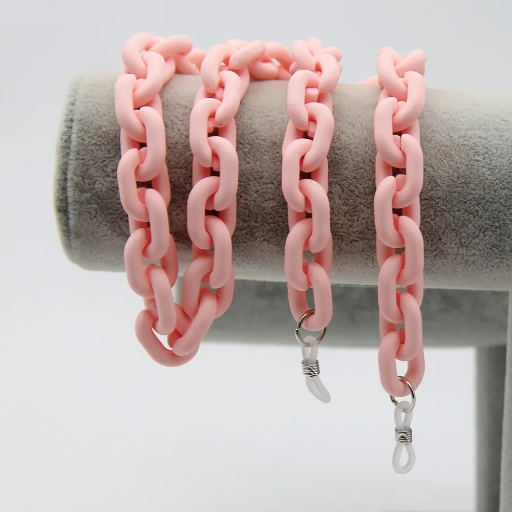 pink acryic chain