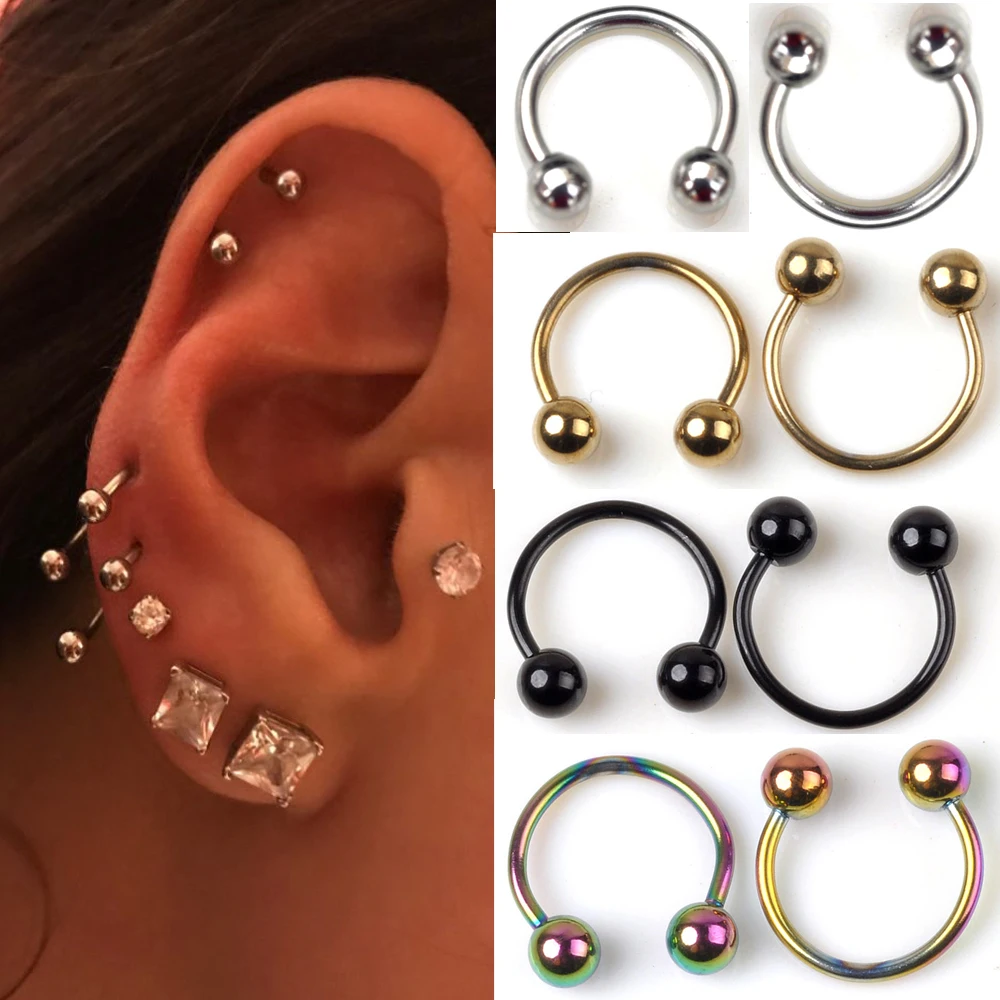 5 шт. конусные колечки для пирсинга бровей 8 мм 10 мм|spike bang|spike jewelry wholesalejewelry roll |