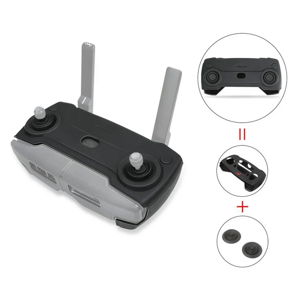 Buy Remote Control Silicone Protective Case for DJI Mavic Mini Rocker Dust-proof Cover Drone Protective Silicone Case Accessories