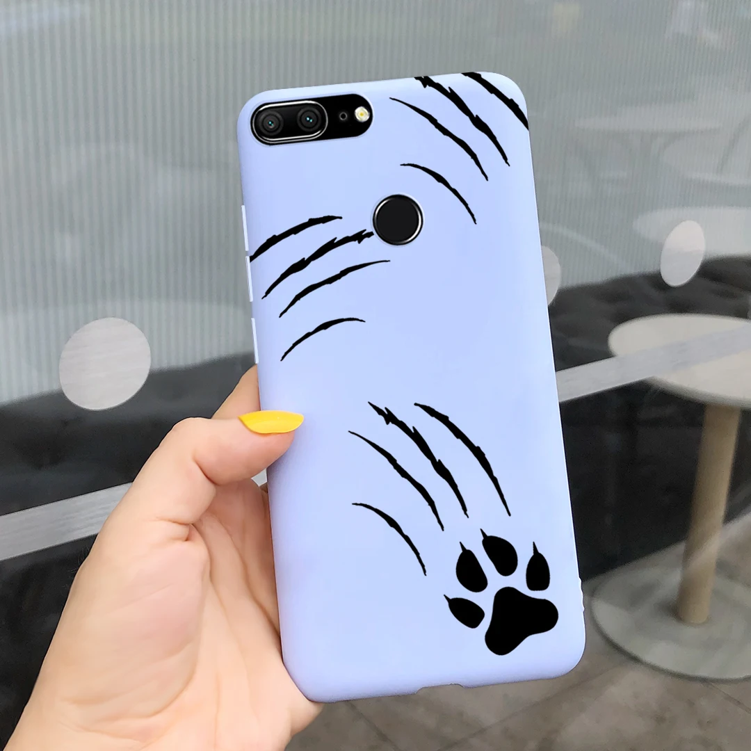 Cute Bee and Butterfly Soft Silicone Phone Case for Honor 9 Lite - Stylish Back Cover