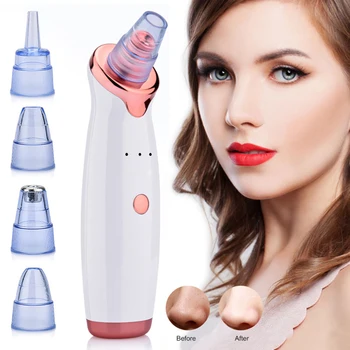 

Blackhead Remover Face Deep Nose Cleaner T Zone Pore Acne Pimple Removal Vacuum Suction Facial Diamond Beauty Clean Skin Tool