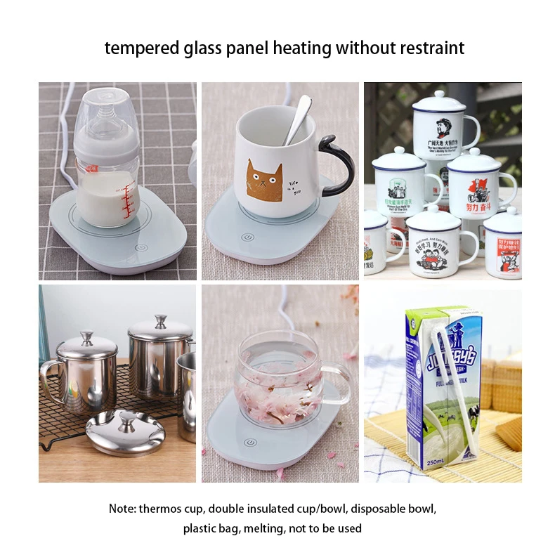 Подогреватель термостатическая подставка Подогрев coaster 16 Вт Электрический Подогрев кофейные кружки подогреватель напитков детские бутылочки подогреватель тепла
