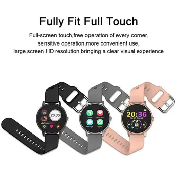 

1.3 inches P8 Smart Bracelet Wristband Touch 180 Mah Health Monitoring Information Push Smart Reminder Step Counting Watch Time