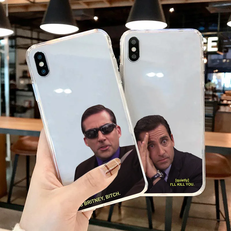 Чехол для Xiaomi Poco X3 NFC Mi 10T 11 Note 10 Pro Lite 9 SE Redmi 8 7 6 5 Майкл Скотт офисный чехол |