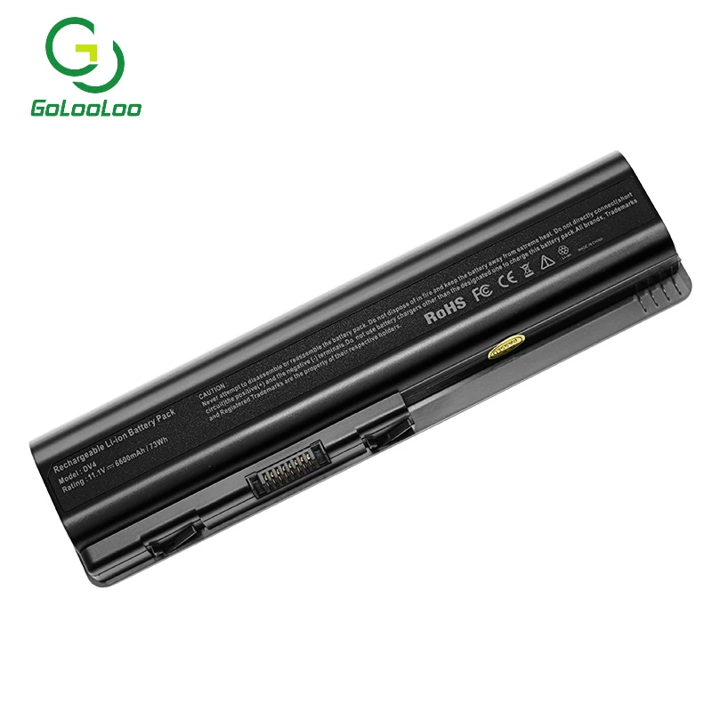 Аккумулятор для ноутбука Hp 6600 мА/ч 11 1 В 6 ячеек DV4 dv6 C53C CB72 CB73 DB72 DB73 I58C IB72 IB73 IB79 LB72 LB73