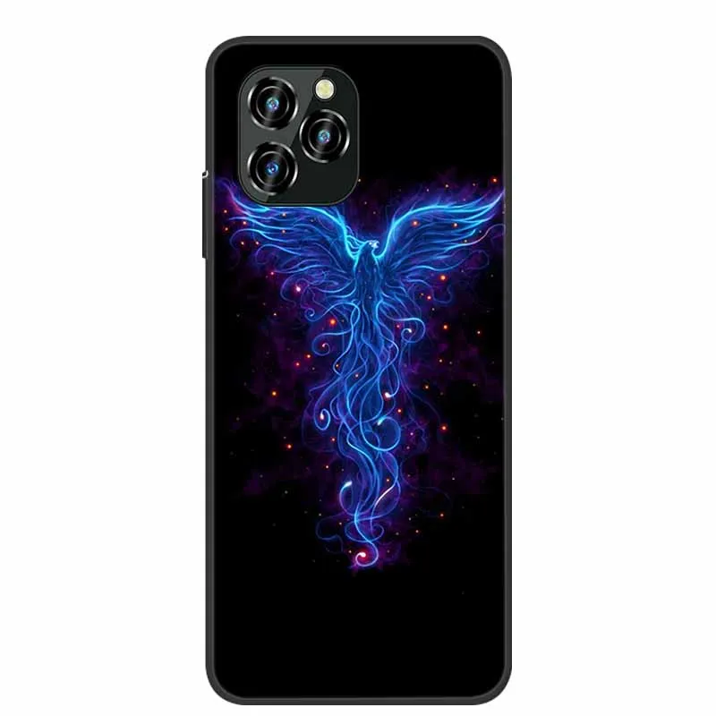 Black Bumper Silicone Phone Case - Soft TPU Cover & Protective Back Shell