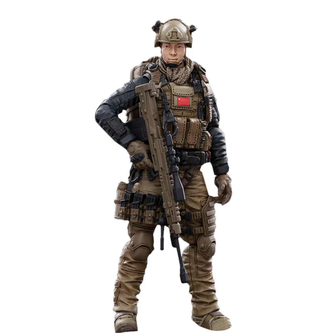 

3.75 Inches 1:18 Realistic Removable Action Figure Soldier Model Collection - PLA Marine Corps Soldier New Gifts 2020