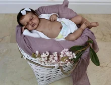 Loulou – Kit de poupée Reborn 20 pouces édition limitée, réaliste, doux au toucher, couleur Frech, jouets pour bébé, cadeau de noël pour enfants