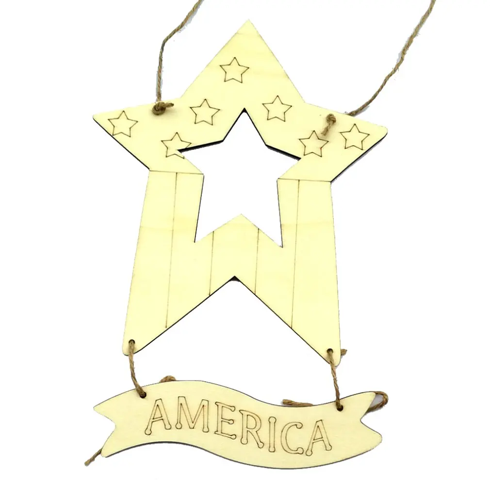 JM01438 изысканно оформленная деревянная американская прямоугольная доска для украшения дома