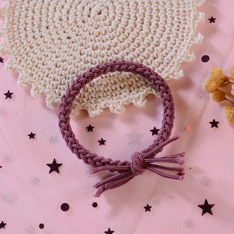 new Fashion Twist style elastic hair bands girls ponytail holder head rope hair 20pcs/lot hair accessories for women sets