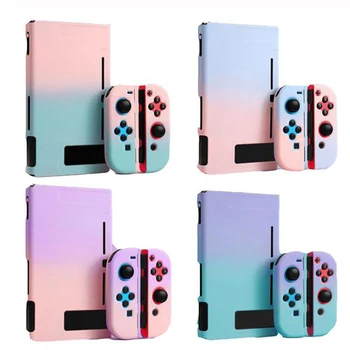 

Colorful Protective Cover For Switch Ultra-thin Case For NS NX Console Protector Hard Shell Case Shield For Nintendos Joy Switch