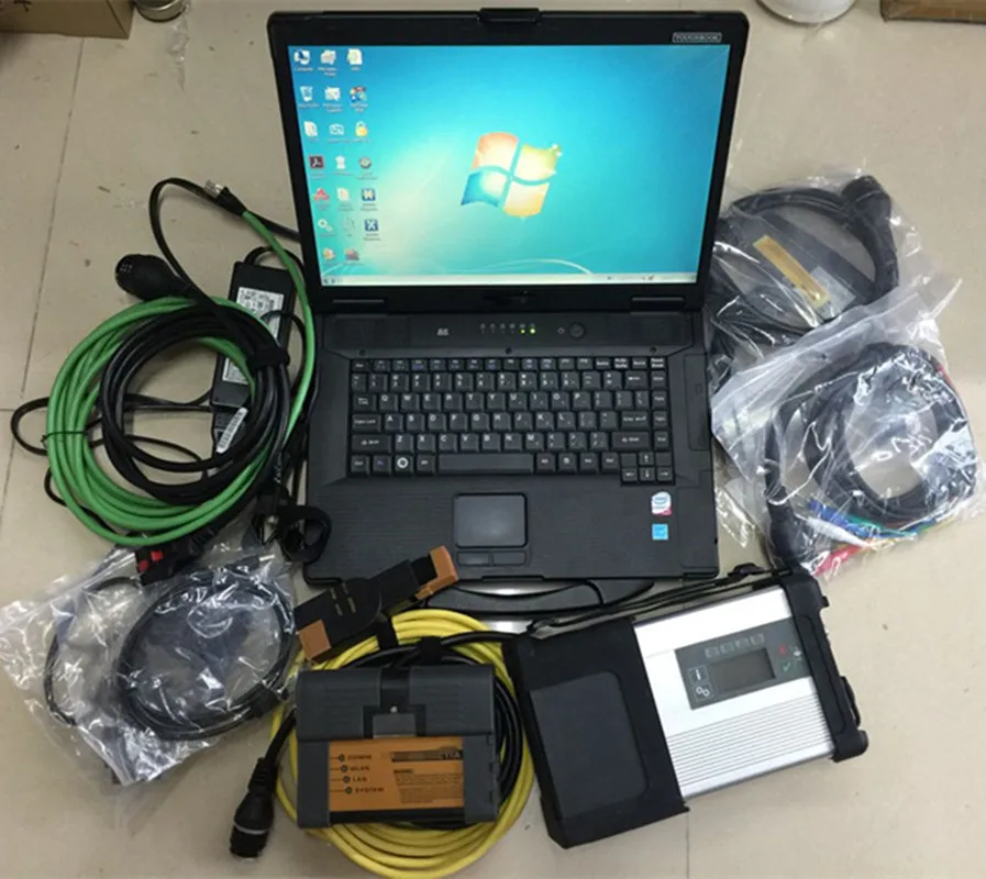  1TB SSD MB Star c5 ICOM A2 software 2in1 super speed + MB SD Schließen C5 Diagnose für bmw icom näc