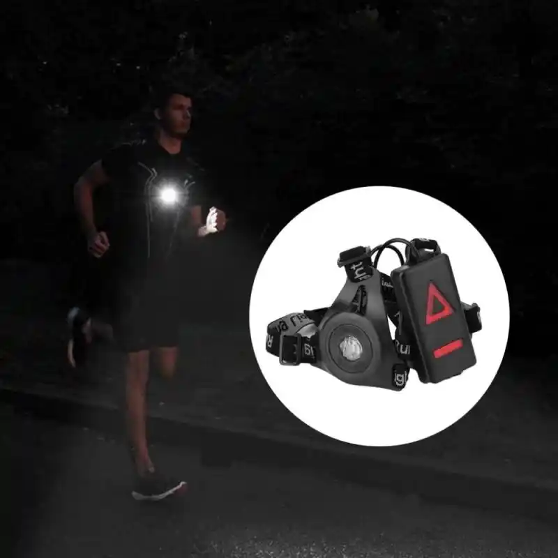 防水屋外スポーツランニングライトledナイトサイクリング警告自転車ライトusb胸ランプウォーキングジョギングバイクアクセサリー Bicycle Light Aliexpress