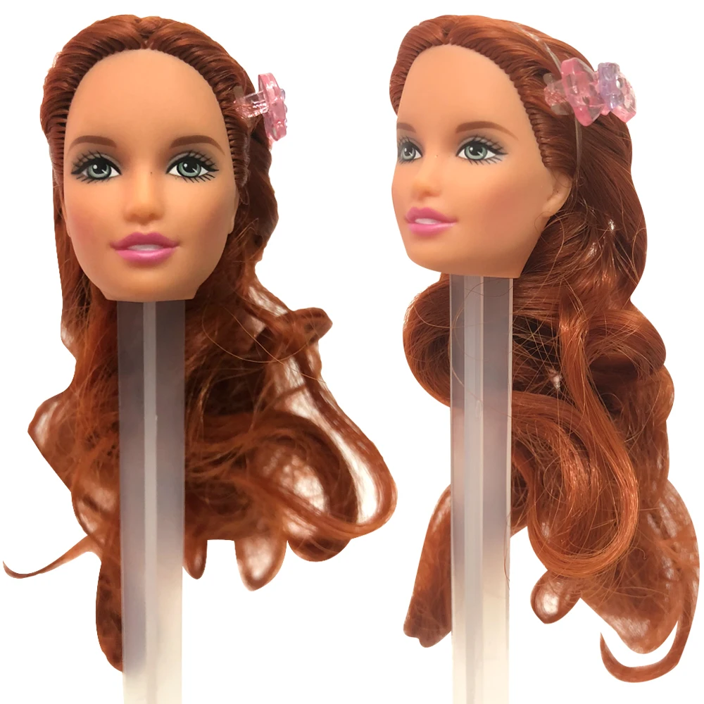 Кукла NK Mix, голова с разными волосами для 30 см, аксессуары для кукол, сделай сам, подарок для девочек 1/6, кукла, детские игрушки 01D JJ