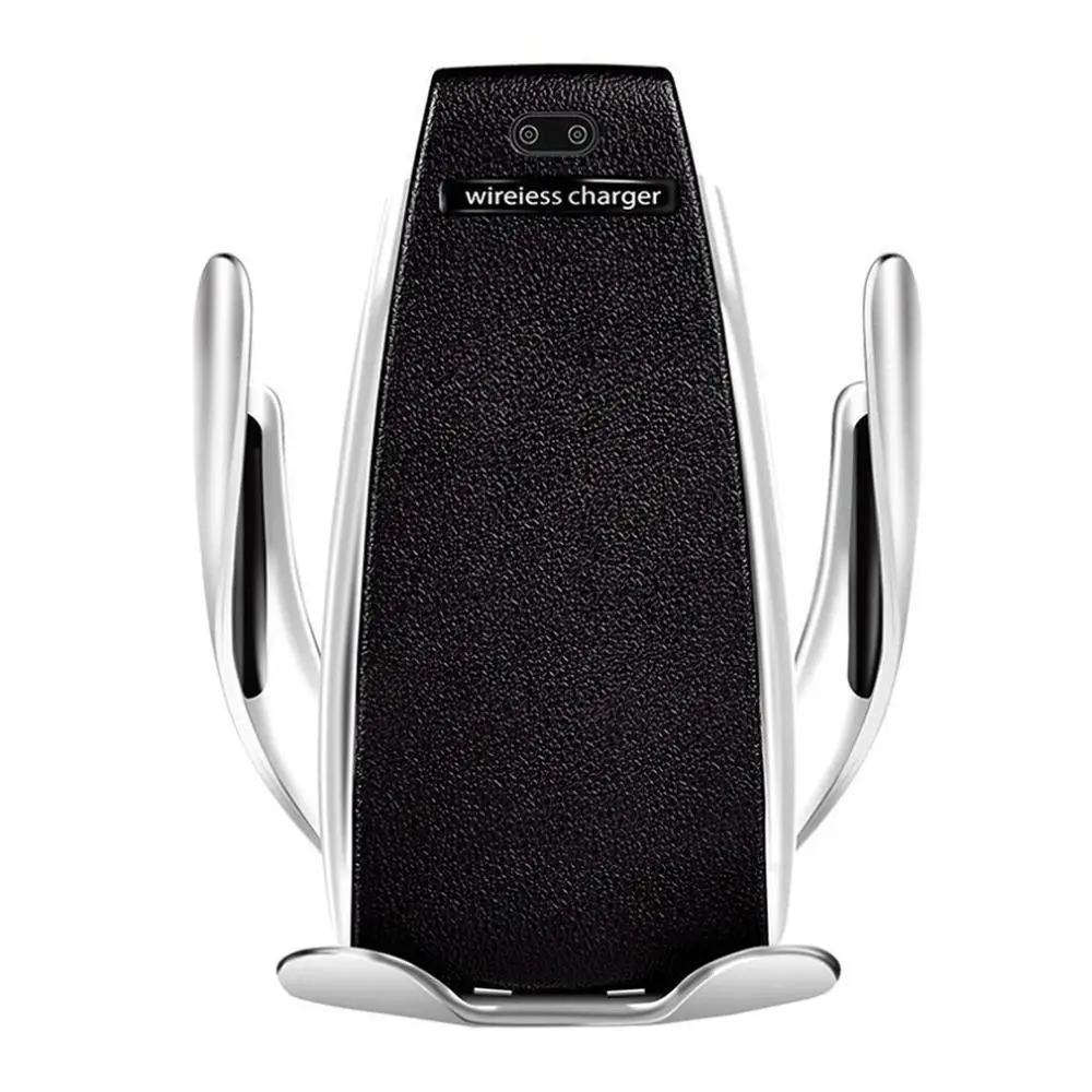 

S5 Smart Sensor Car Wireless Phone Charger 60% Off-automatic Clamping Wireless Car Charger Mount Utility Car Item