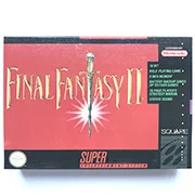 

FF II(4) with box 16bit game cartridge US Version