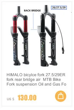 HIMALO Велосипедная вилка из магниевого сплава вилка для горного велосипеда Air 26/27. 5/29er вилка для горного велосипеда Регулировка отскока SR Suntour EPIXON