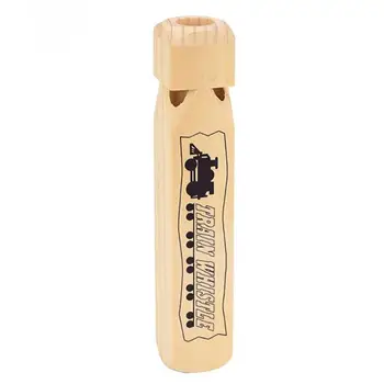 

Children Wooden Train Whistle Develop Children Curiosity Creativity Locomotive Sound Warning Whistling Educational Toy
