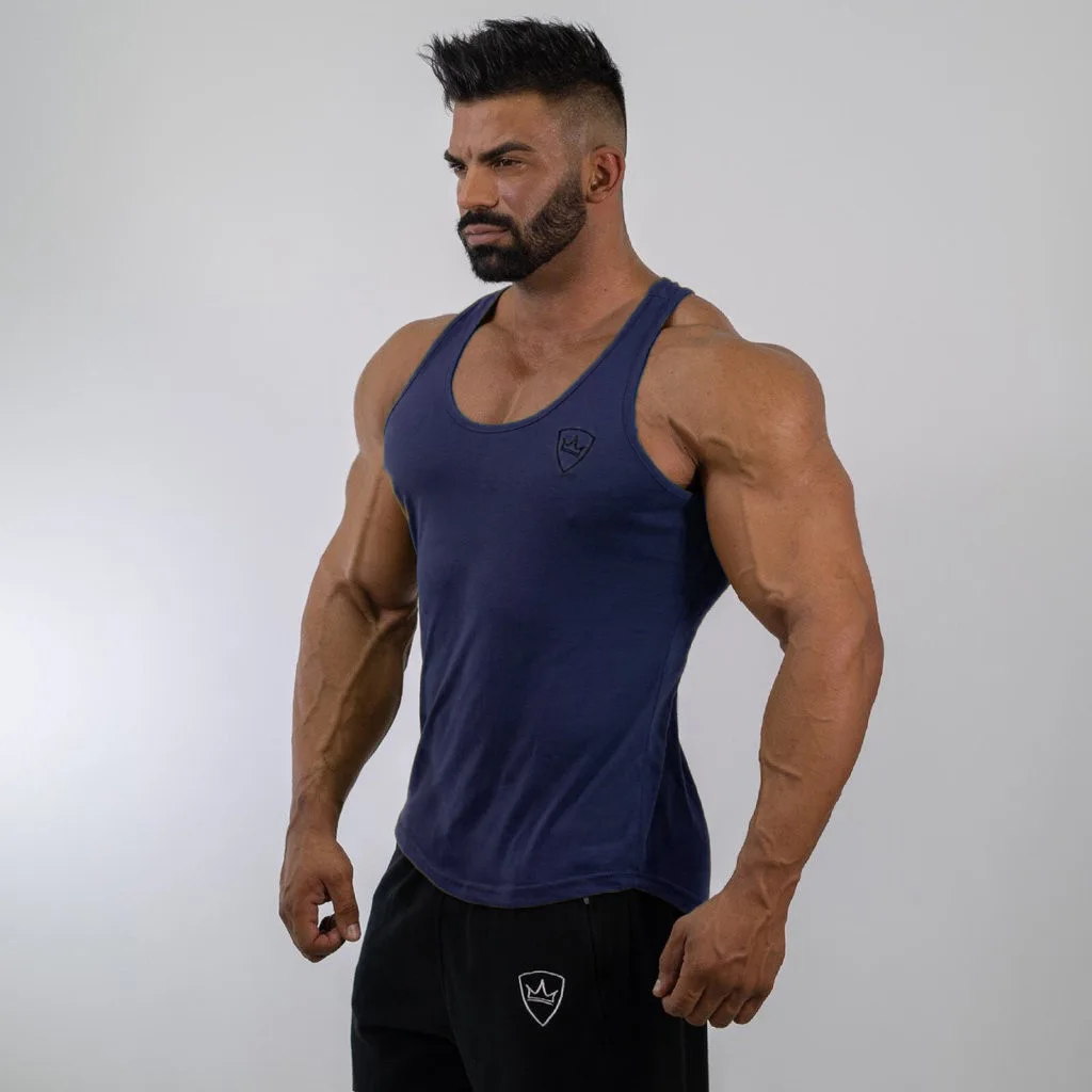 Muscle Dr. Brothers, Европейский стиль, спортивный мужской жилет, чистый хлопок, с барьерами, i-образный базовый жилет для фитнеса