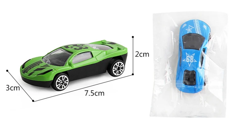Мини литые под давлением Мультяшные игрушки автомобиль моделирование металлический сплав транспортные средства металлические раздвижные спортивные граффити модели автомобилей подарки игрушки для детей# E