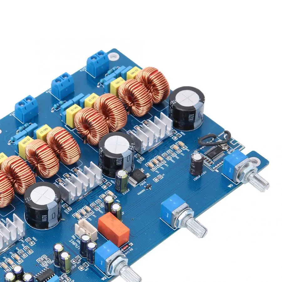 Усилительная плата Bluetooth TPA3116 4,1 Класс D усилительная плата Bluetooth модуль 4*50 Вт+ 100 Вт модуль усилителя