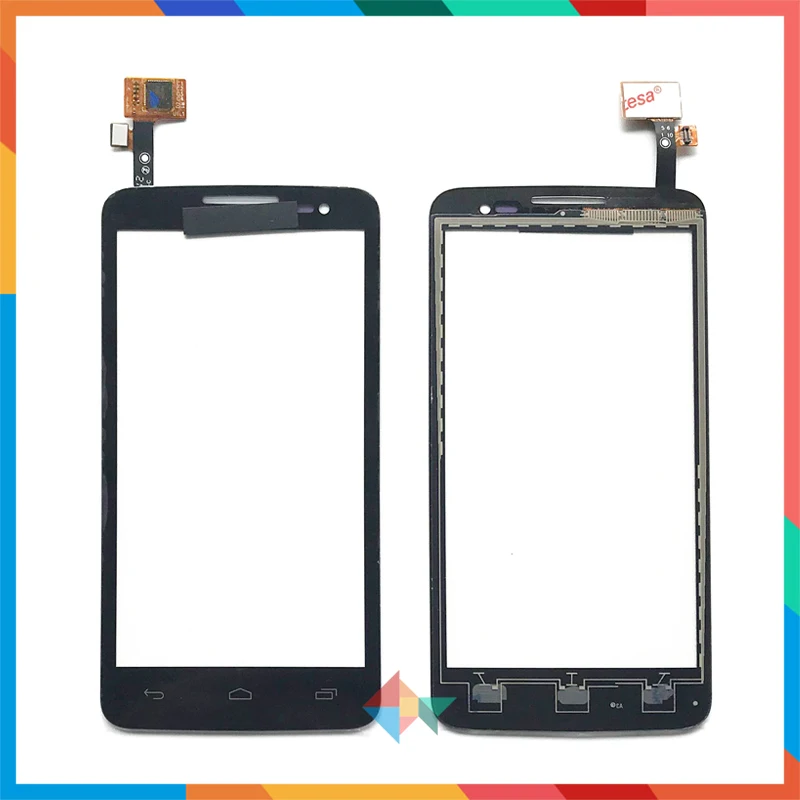 Высокое качество 4," для Alcatel One Touch X'Pop 5035 OT-5035 OT5035 сенсорный экран дигитайзер Переднее стекло объектив сенсорная панель
