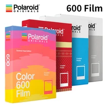 Пленка Polaroid Originals Instant 600 цвет черно-белый для камеры Onestep2 Instax SLR680 636 637 640 650 660 Автофокус невозможен