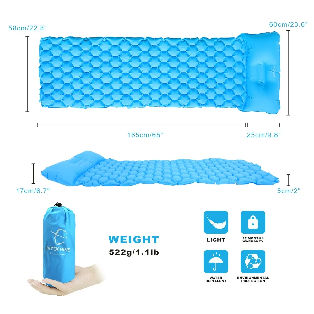 带枕 六边形睡垫 尺寸 蓝