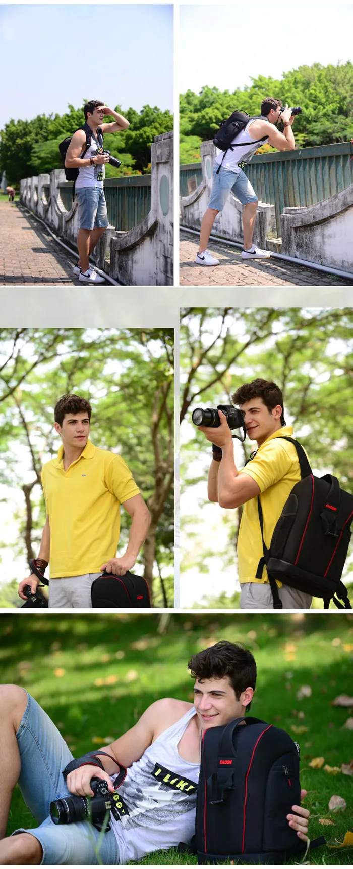 Рюкзак DSLR для камеры, сумка для камеры, сумка для путешествий, профессиональный рюкзак DSLR для различных камер