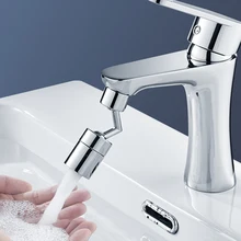 720°Universal Rotatable Splash Filter Faucet Tap Extender Bubbler Faucets Sprayer Spray Head Kitchen Bathroom Accessories