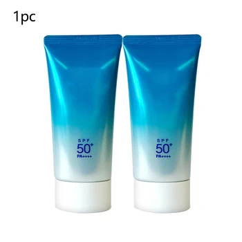 

50 ML Sunscreen Cream Concealer Skin Care Cosmetics Isolation Anti Aging Facial UV Protection Natural Make Up Hyaluronic Acid