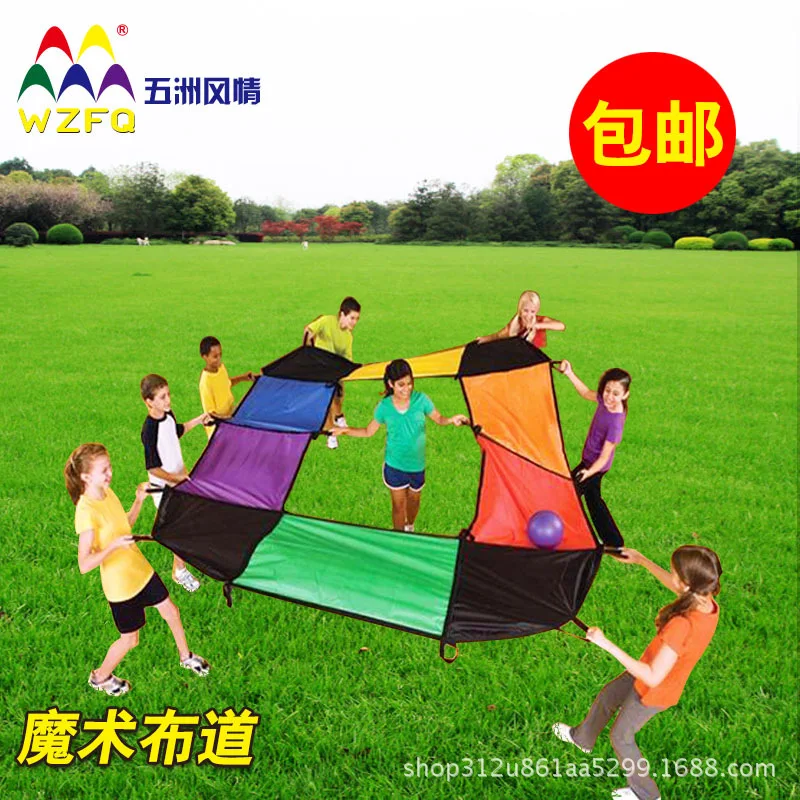 

Wzfq/WZFQ Cooperation Sermon Multi-functional Magic Cloth Sensory Integration Equipment Slippery Cloth Yo Cloth Thick