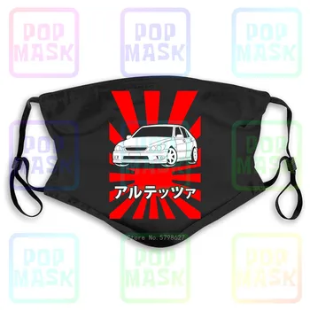 

G Toyota Altezza Sxe10 Washable Reusable Mask with 2Pcs PM2.5 Filters 5 Layers