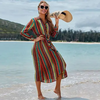 

Swimming Dress For Woman Bathing Suit Cover Up Beach Ups Swimsuit Capes Female Bikini Bath Dresses Swimsuits Saida De Praia