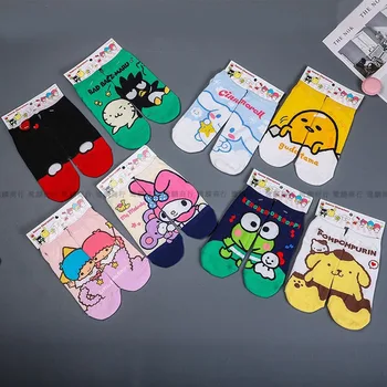 

Sweet Woman Sock Ladies Thin Socks Cinnamoroll BabyCinnamoroll Gudetama for Women Colorful Style Short Sox Cotton Trendy Summer